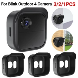 3/2/1PCS Waterproof Silicone Case For Blink Outdoor 4 (4th Gen) Security Camera Protective Cover Skin Outdoor Camera Accessories