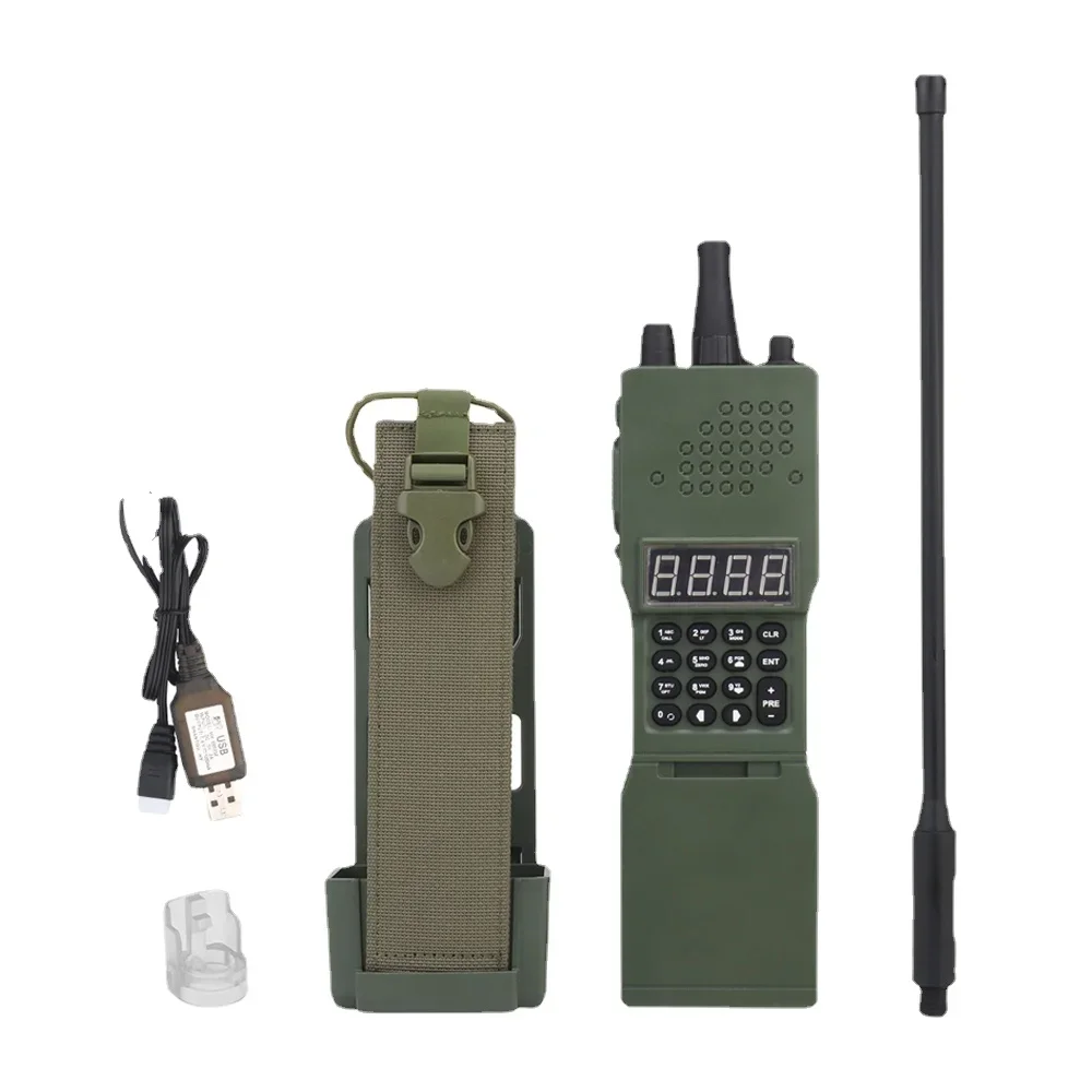 PRC-152 Radio Model Electric Speed Loader for 6mm BBS Pellet Airsoft High-Speed Loading with Adapter