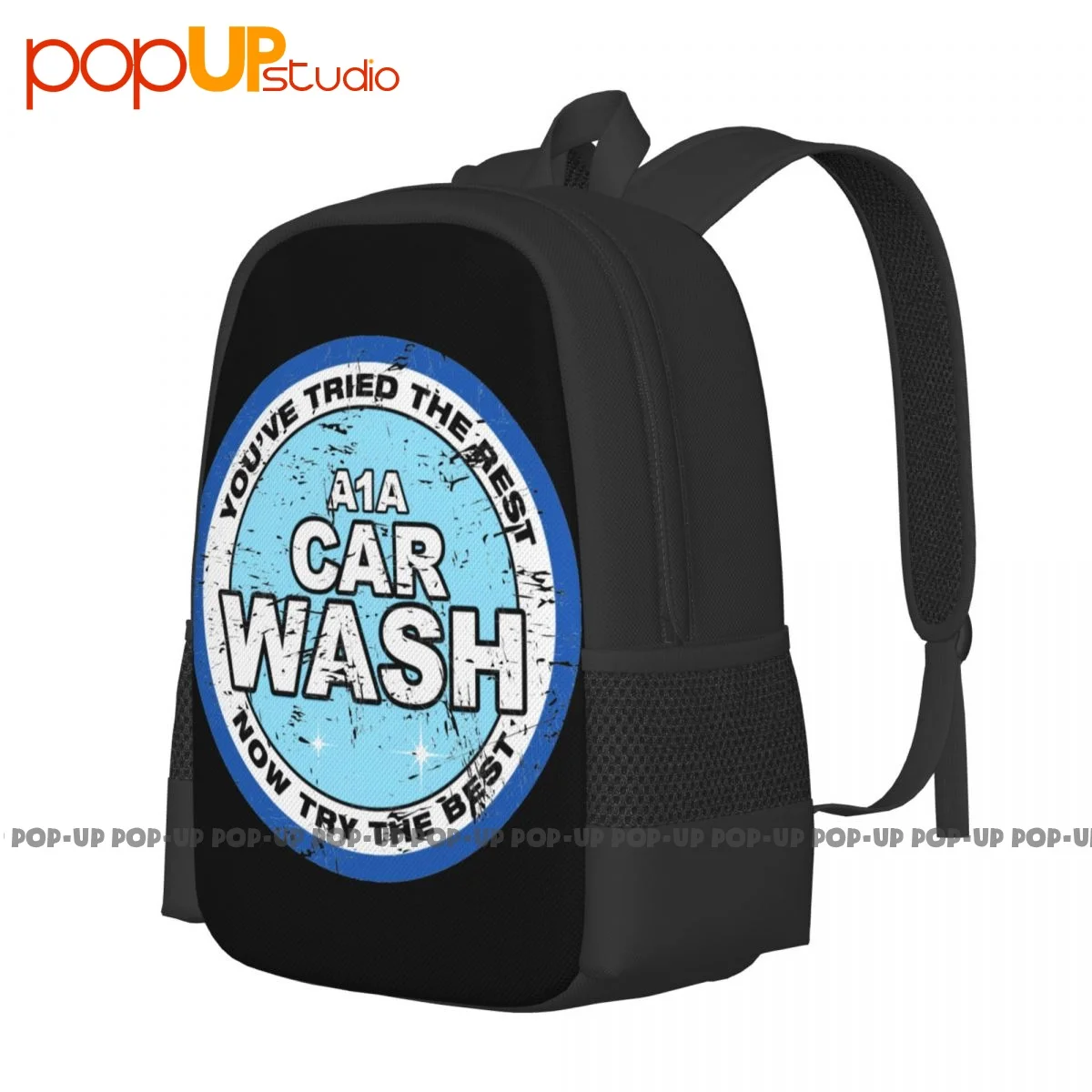 Breaking Bad A1A Car Wash Backpack Large Capacity Gym Foldable Personalised Riding Backpack