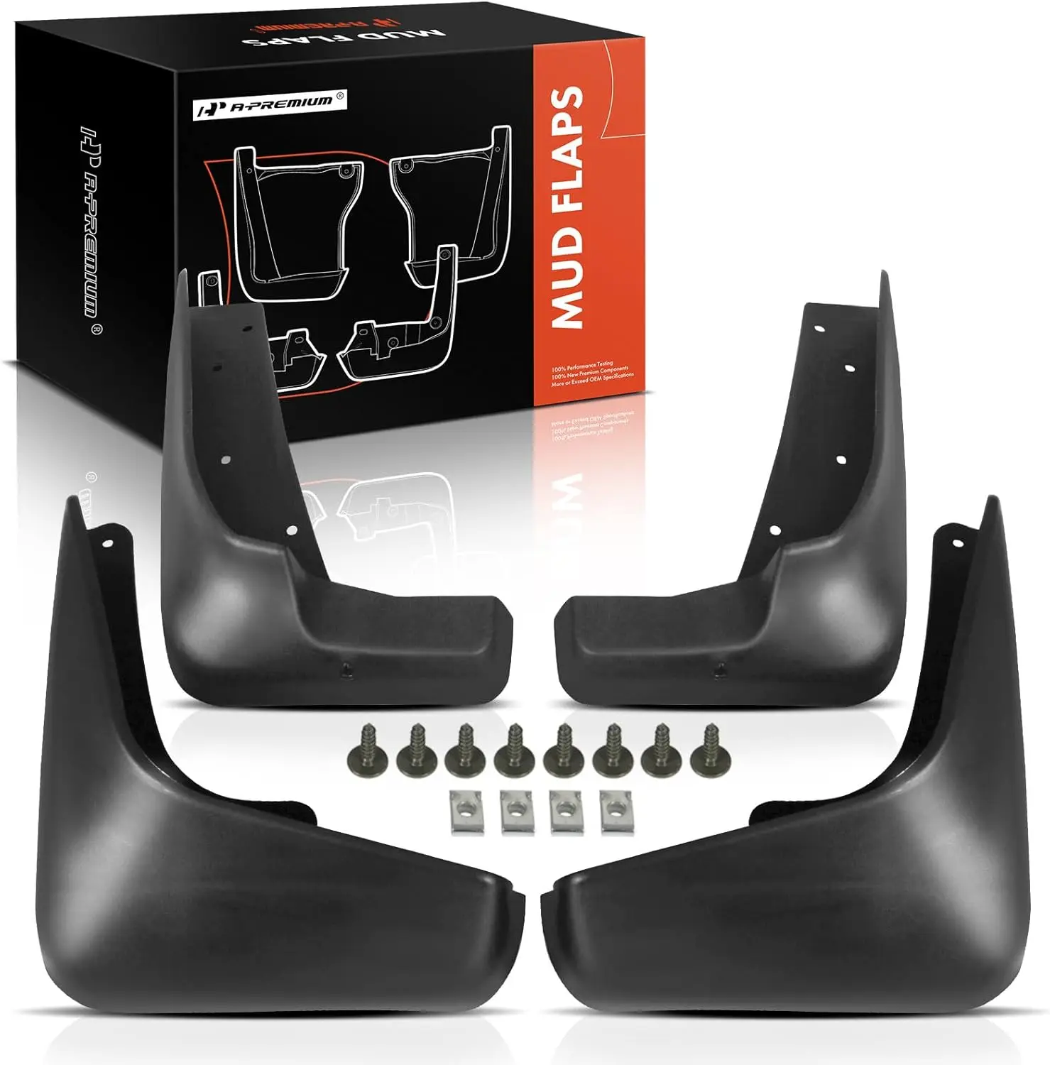 

4 шт. брызговики для Suzuki Grand Vitara 2006-2015, передние и задние, с комплектом оборудования