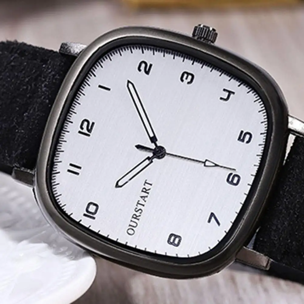 

Кварцевые часы с квадратным циферблатом, силиконовый регулируемый ремешок, без задержки при проверке времени, высокая точность, изысканные женские наручные часы