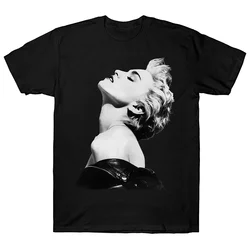 Summer Fashion Short-sleev Tops Ropa Hombre Retro 1994 Madonna Bradford Gallery T Shirt Classic90S Vintage Tshirt Men Women