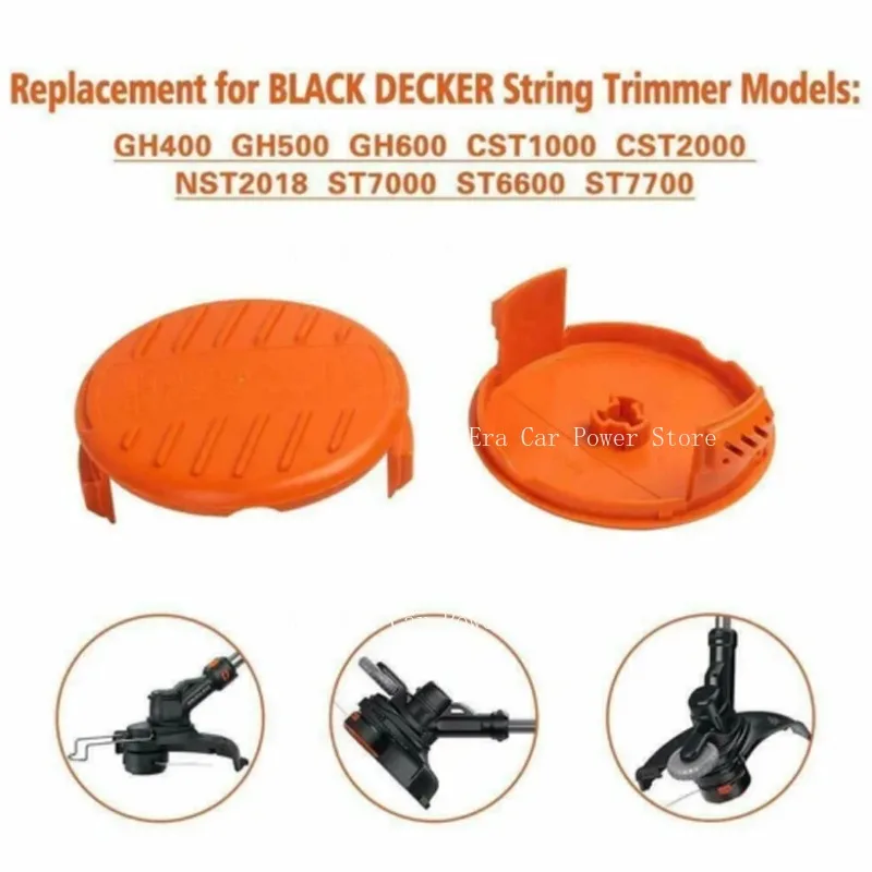 

Replacement For Black & Decker String Trimmer Line Spool Cap AF-100 Weed Eater(1 * circle+1 * cover+1 * spring)