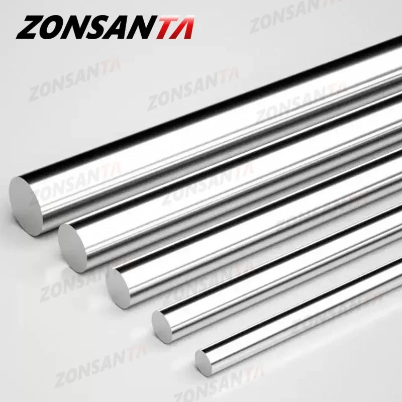 1pcs 304 Stainless Steel Rod Dia 3/4/4.5/5/5.5/6/6.5mm Solid Round Shaft Rod Bars For DIY Craft Model Car 100/200/300/400/500mm