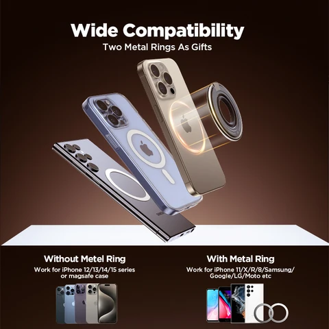 Силиконовое кольцо JOYROOM для Magsafe, магнитный держатель для телефонов 4,7-7,0 дюймов — фото модели