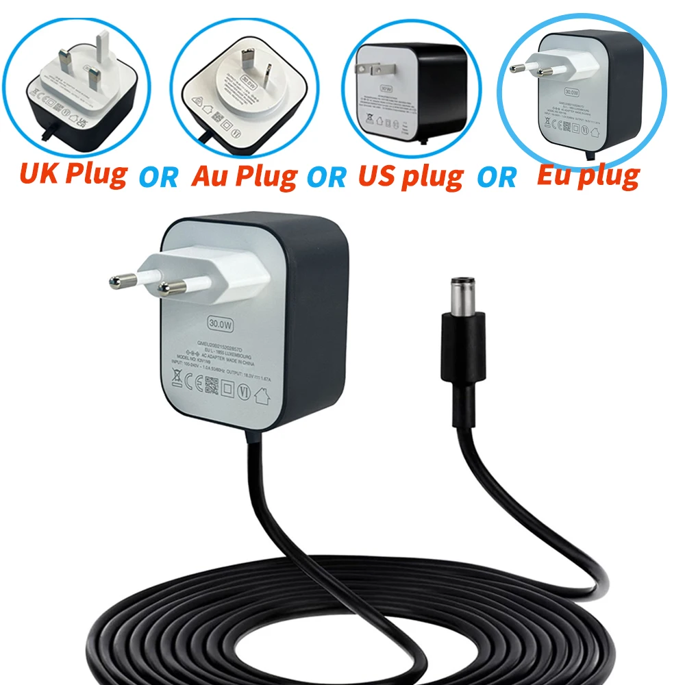 30W Power adapter for Amazon Echo Show 8 Echo Show 15 Echo Show 10(3rd Gen.) Echo 3rd and Echo 4th Charger Power Cable 18V 1.67A