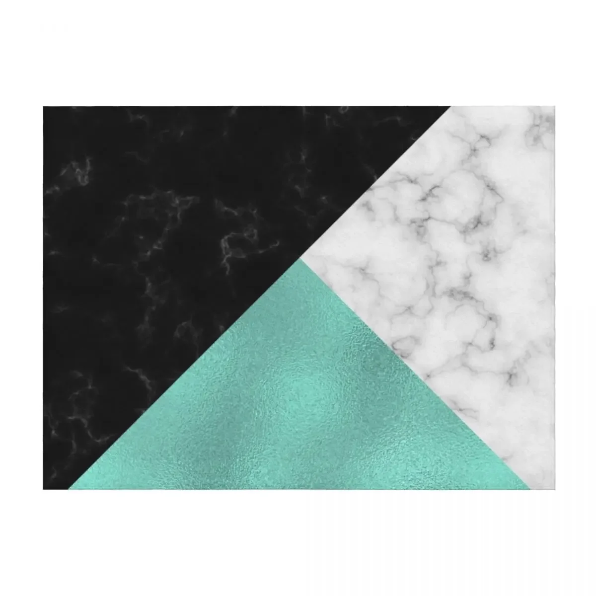 

Mint marble III Throw Blanket Cute Kid'S decorative for babies Blankets