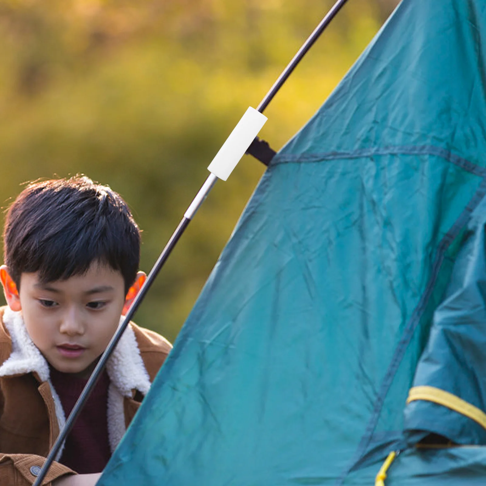 

2Pcs Durable Tent Straight Connectors Plastic Tent Pole Joints Essential Outdoor Camping Repair Accessories Stable Connection