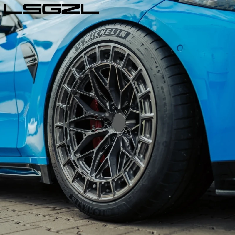 Rines Cóncavos Forjados de 18, 19, 20 y 21 Pulgadas, 5x114.3, 5x120, 5x112 para Autos de Pasajeros, Compatibles con BMW X5/X6/M2/M3, Audi y Shelby