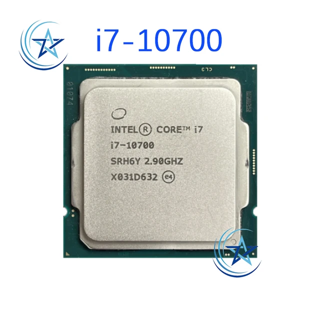 Intel Core i7-10700 CPU 2.90GHz Intel Core i7-10700 CPU 2.90GHz
