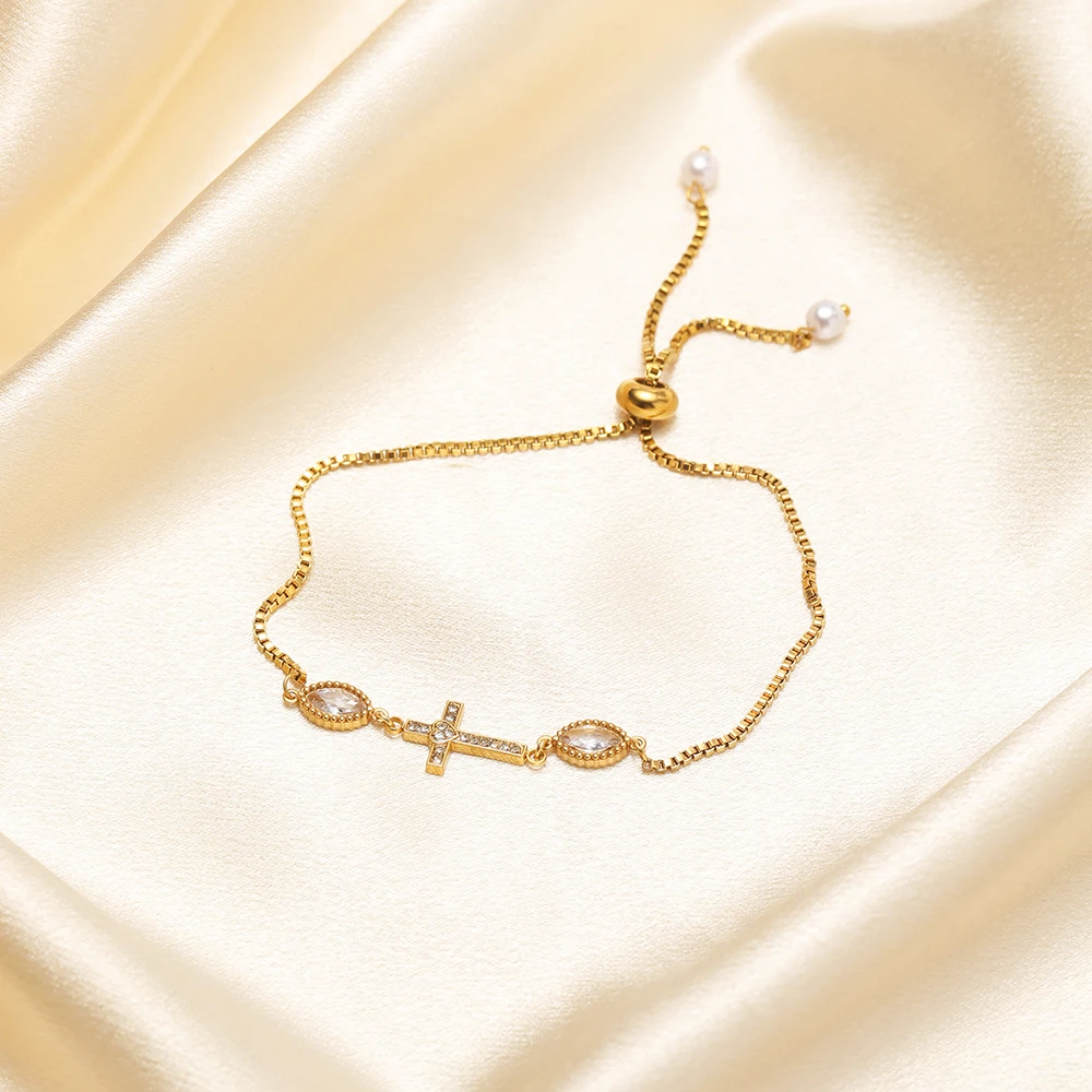 3 Stück Edelstahl-Armbandverbinder, Kastenkette, verstellbare Perlen für DIY-Schmuckherstellung, Zubehör für Armbänder und Anhänger – Detail 5