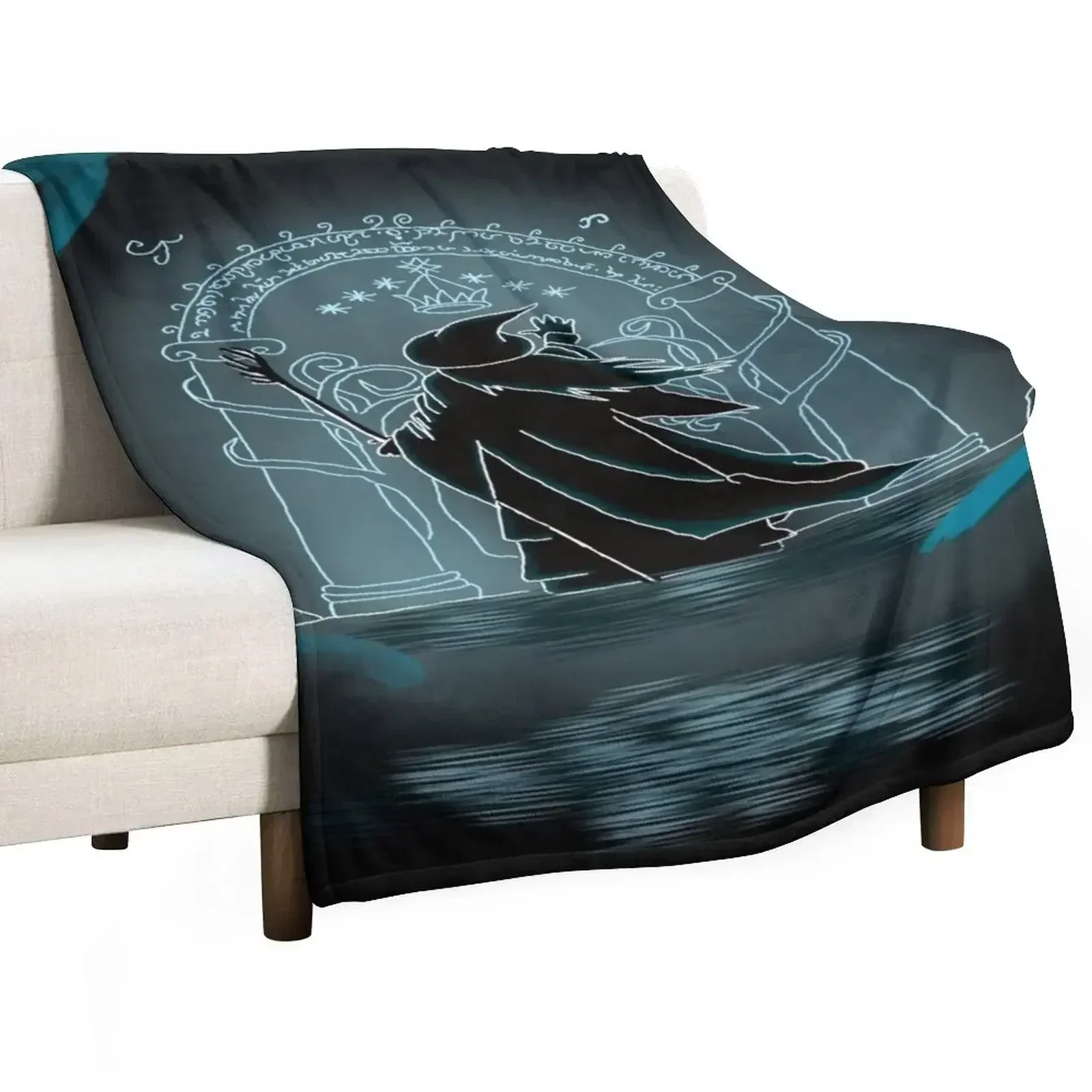 

speak friend and enter Throw Blanket For Sofa Thin Fashion Sofas Bed Blankets