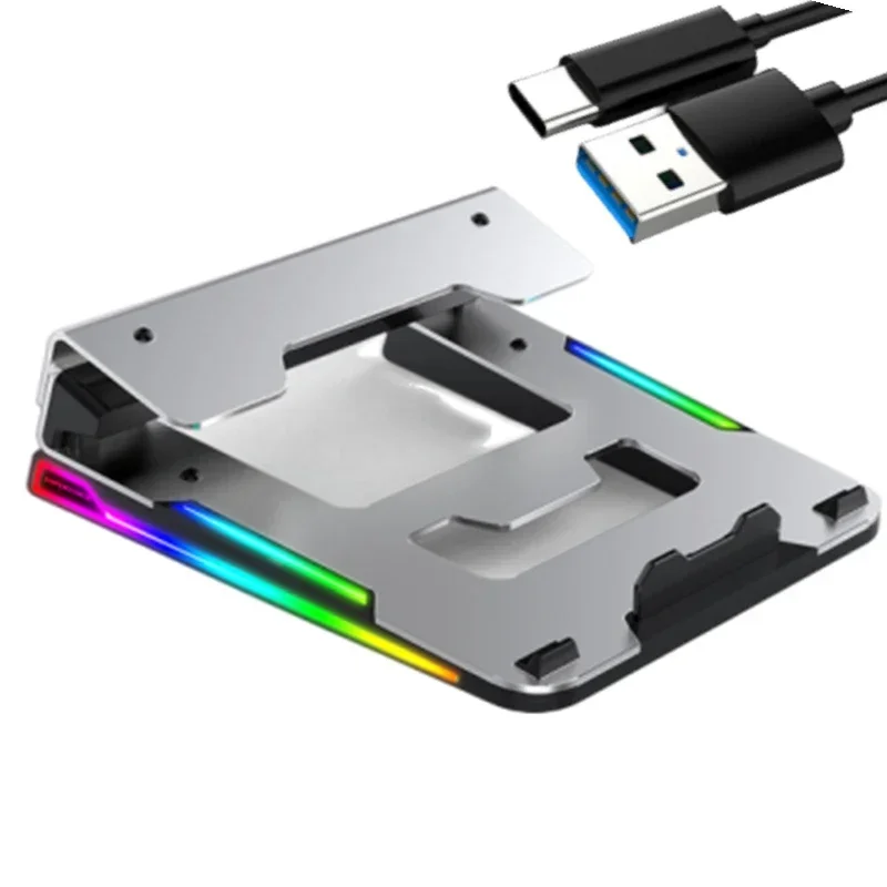 Upgrade New Laptop Bracket Bracket Desktop Rtable Portable Adjustable Cervical Spine Pad Suitable For USB Expansion Interface
