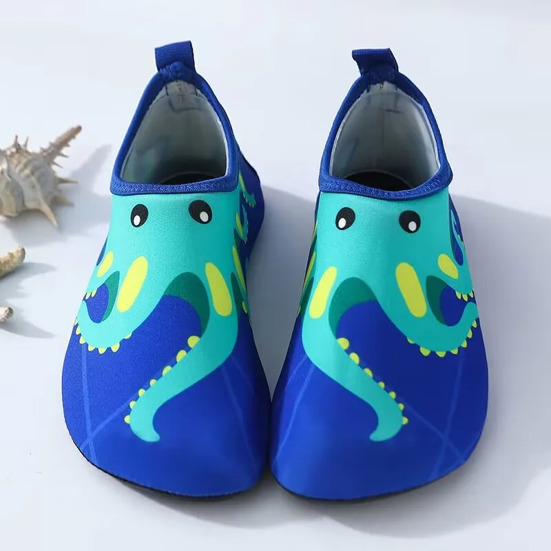 Children Beach Shoes Baby Soft Floor Indoor Slipper Snorkeling Swim Socks Boys And Girls Anti-slip Home Barefoot Kids Slippers