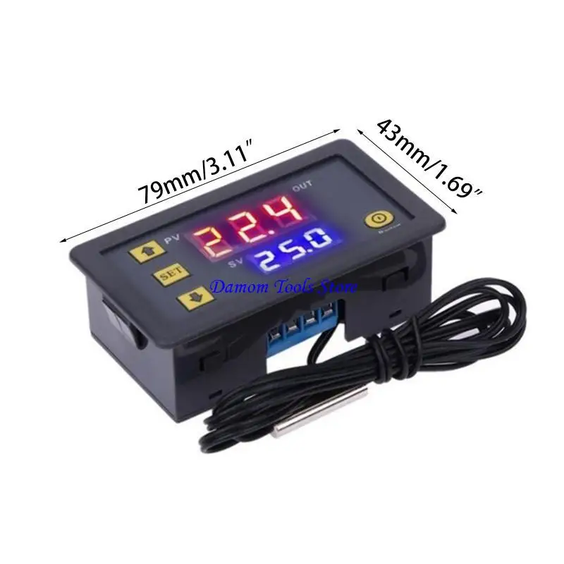 57BE PID TERPERTY THERMOSTAT 20 ℃ -100 ℃ التحكم في تبريد التدفئة