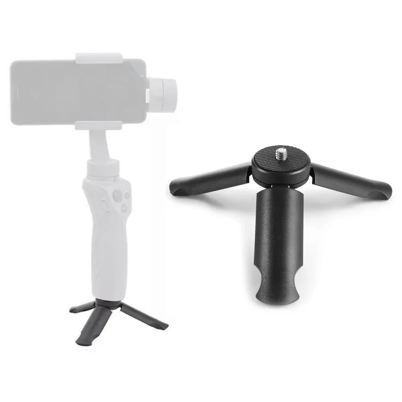 Terebento Portable Mini Tripod 1/4 Inch Interface Accessories for Mobile Phone/dji OSMO action/Gopro/insta360 /yi/SJCAM