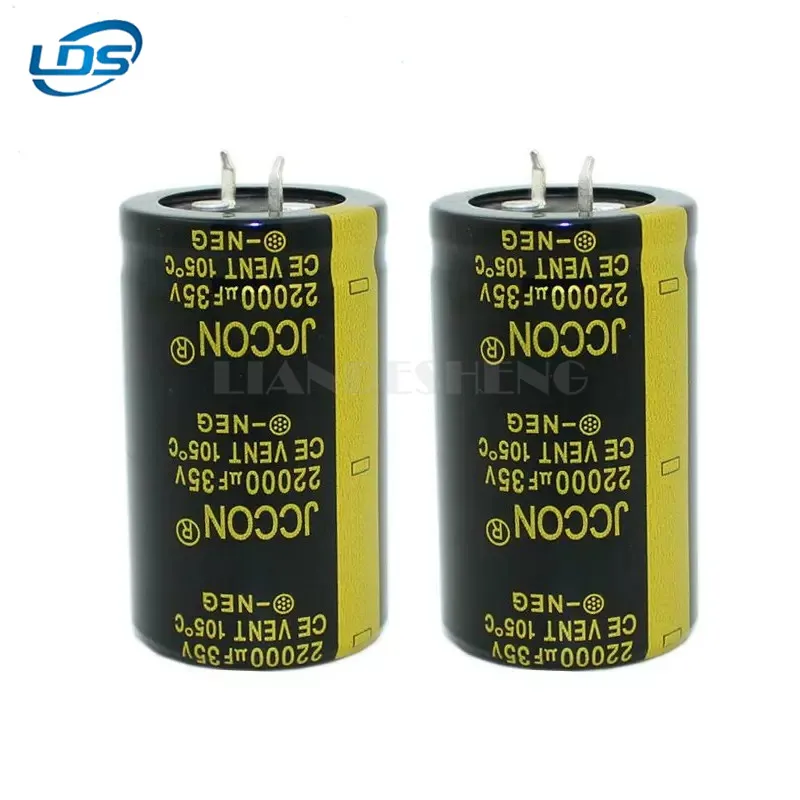 1pcs 35v22000uf 35v JCCON audio power amplifier filter large capacitor multifunctional universal 35x50