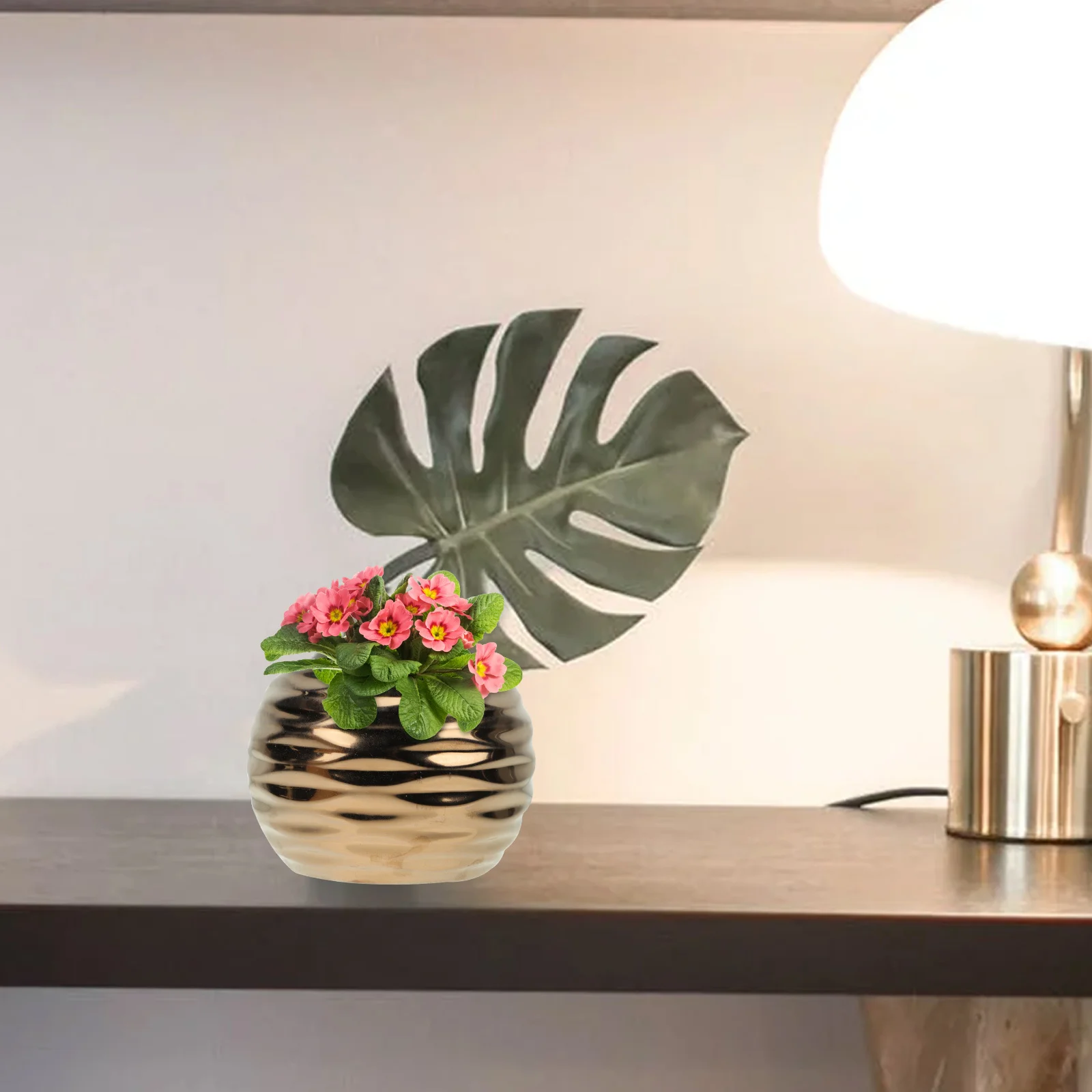 

Hydroponics Vase Flower Arrangement Ornaments Desktop Floral Ceramic Display Pots