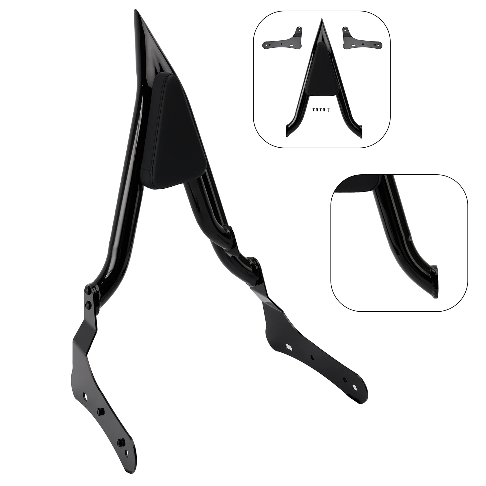 

Topteng Passenger Sissy Bar Backrest for Kawasaki VN650 Vulcan S 650 2015-2024