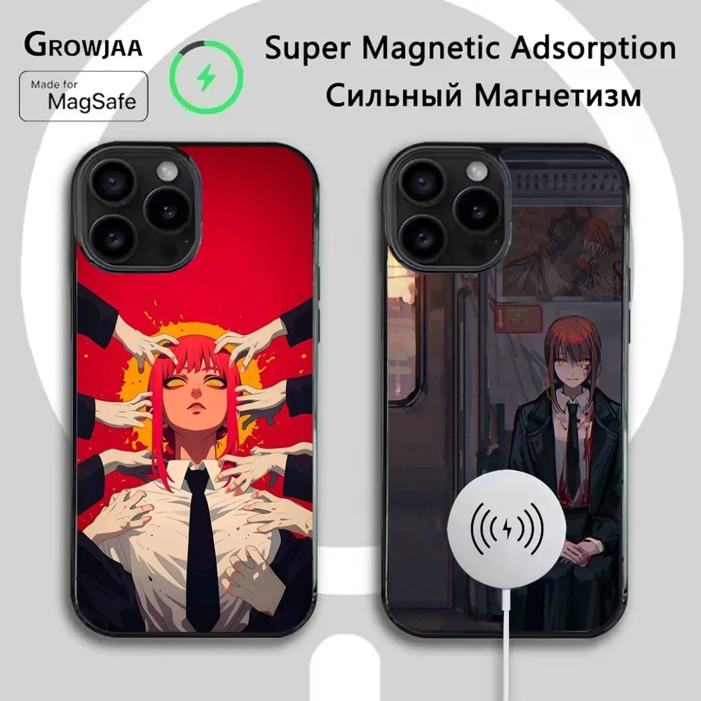 

Anime C-Chainsaw M-Man Phone Case For iPhone 16e,16,15,14,13,12,11,Plus,Pro,Max,Mini Magsafe Magnetic Wireless Charging