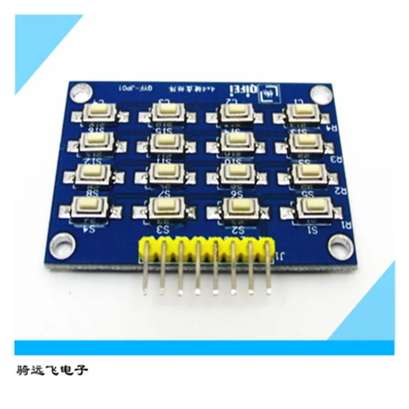 

Плата разработки MCU, обучающие аксессуары, модуль матричной клавиатуры 4X4, 16 патч-кнопок
