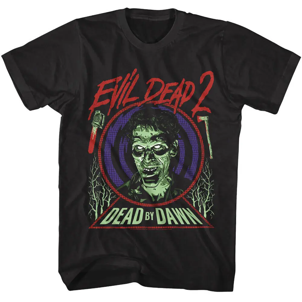 

Evil Dead 2 Bad Ash Demonic Doppelganger Men's T Shirt Axe Zombie Spooky