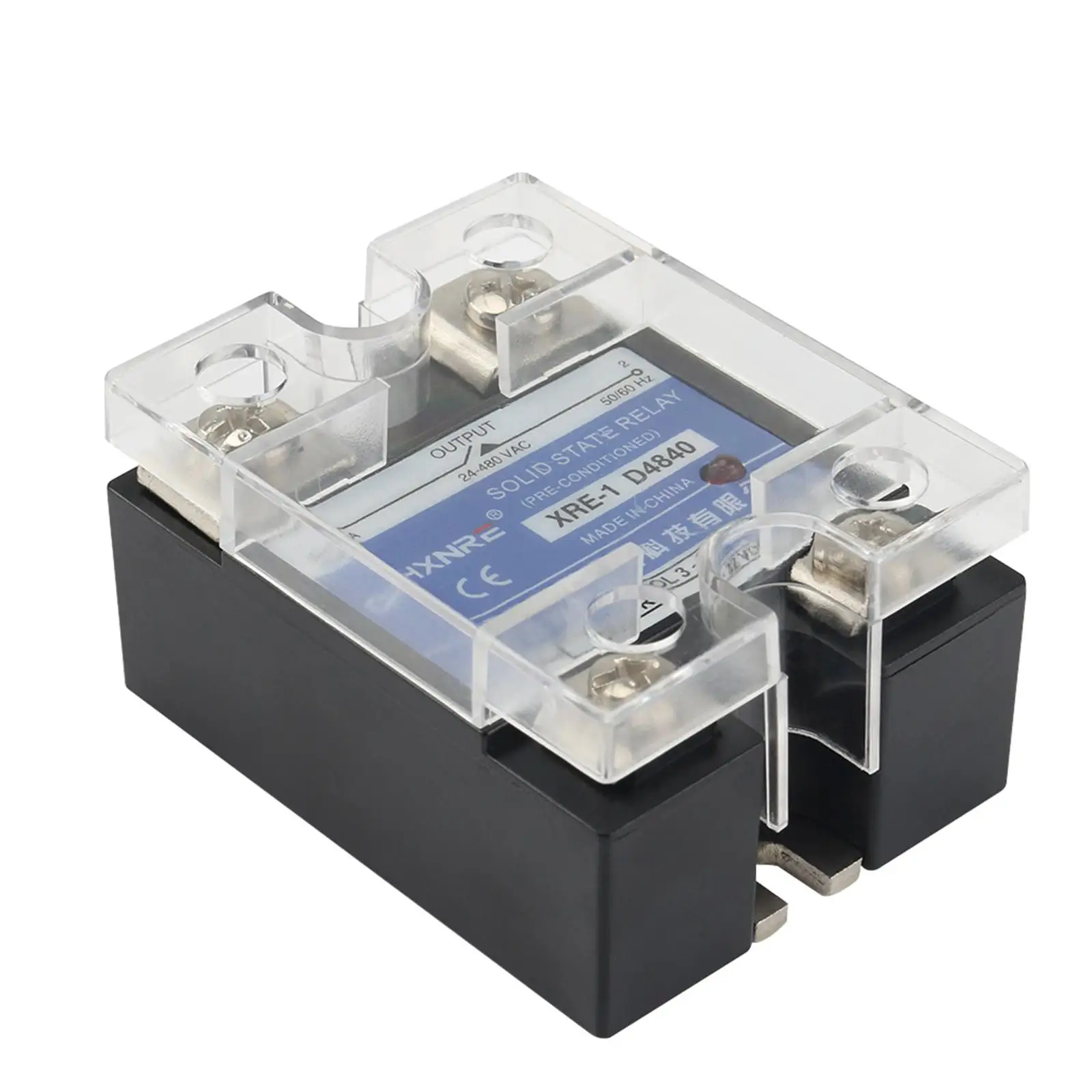 

1Pcs XRE-1 D4840 SSR Solid State Relay 3-32V DC to 24-480V 3D Printer