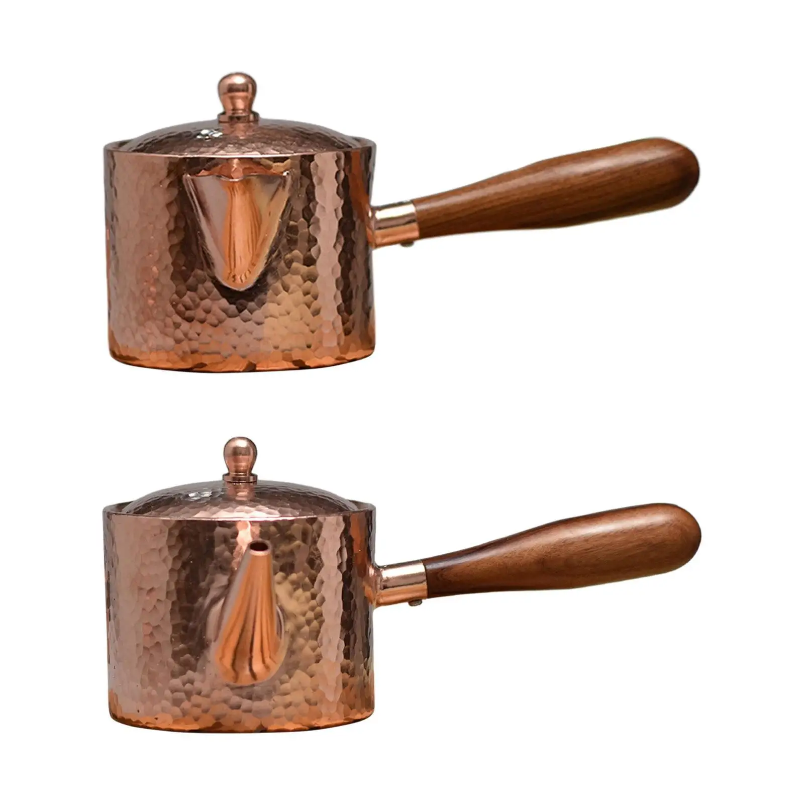 

Copper Tea Kettle 400ml Tea Boiler Teaware for Tea House Camping Outdoor