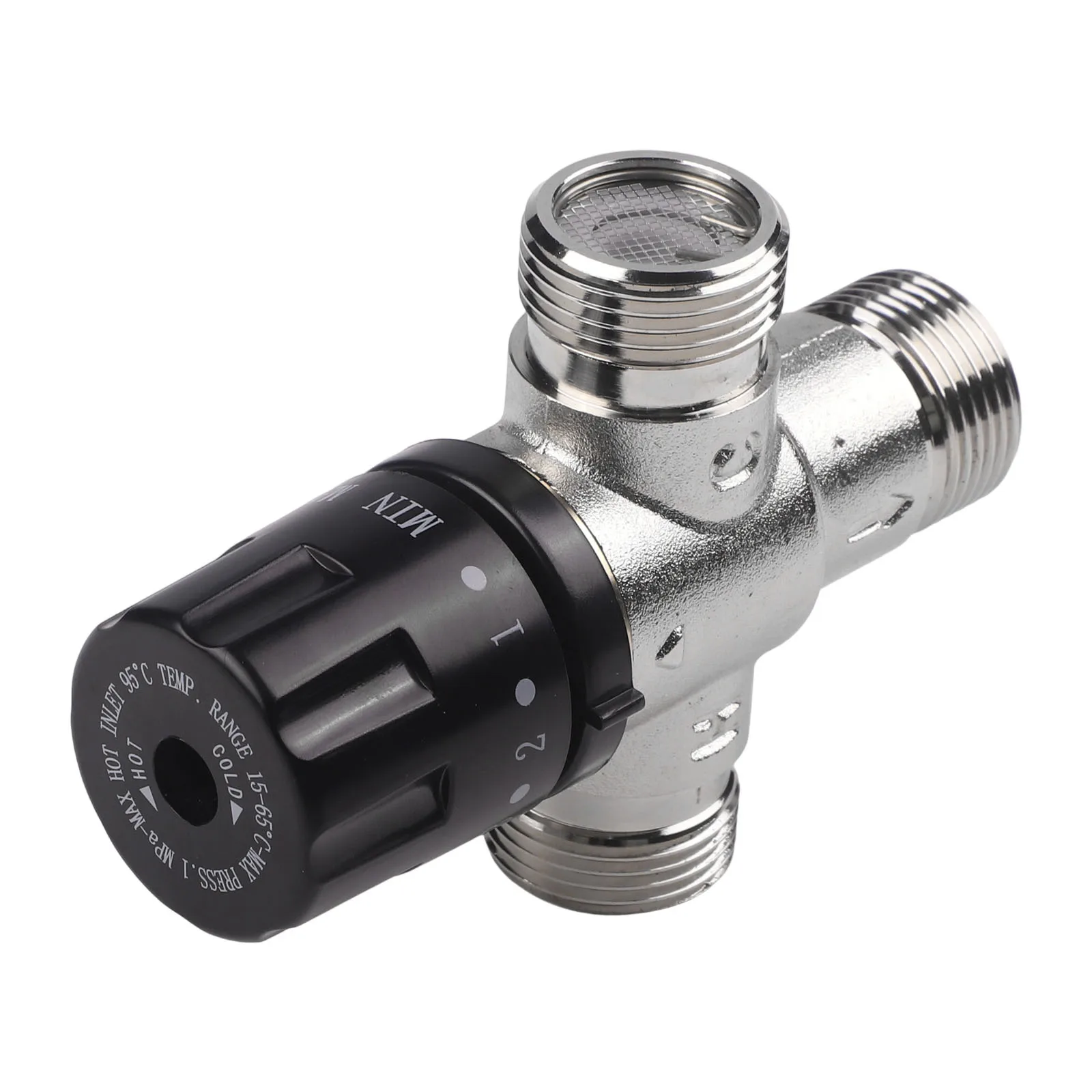 Accurate Water Temperature Control DN20 Solar Heater Thermostatic Mixing Valve TMV Pipe Valve Thermostat No More Surprises