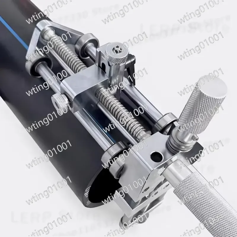 for PE Pipe Rotary Scraper Tool 63-400mm Efficient Oxide Layer Removal for Smooth Welding Preparation Durable Manual