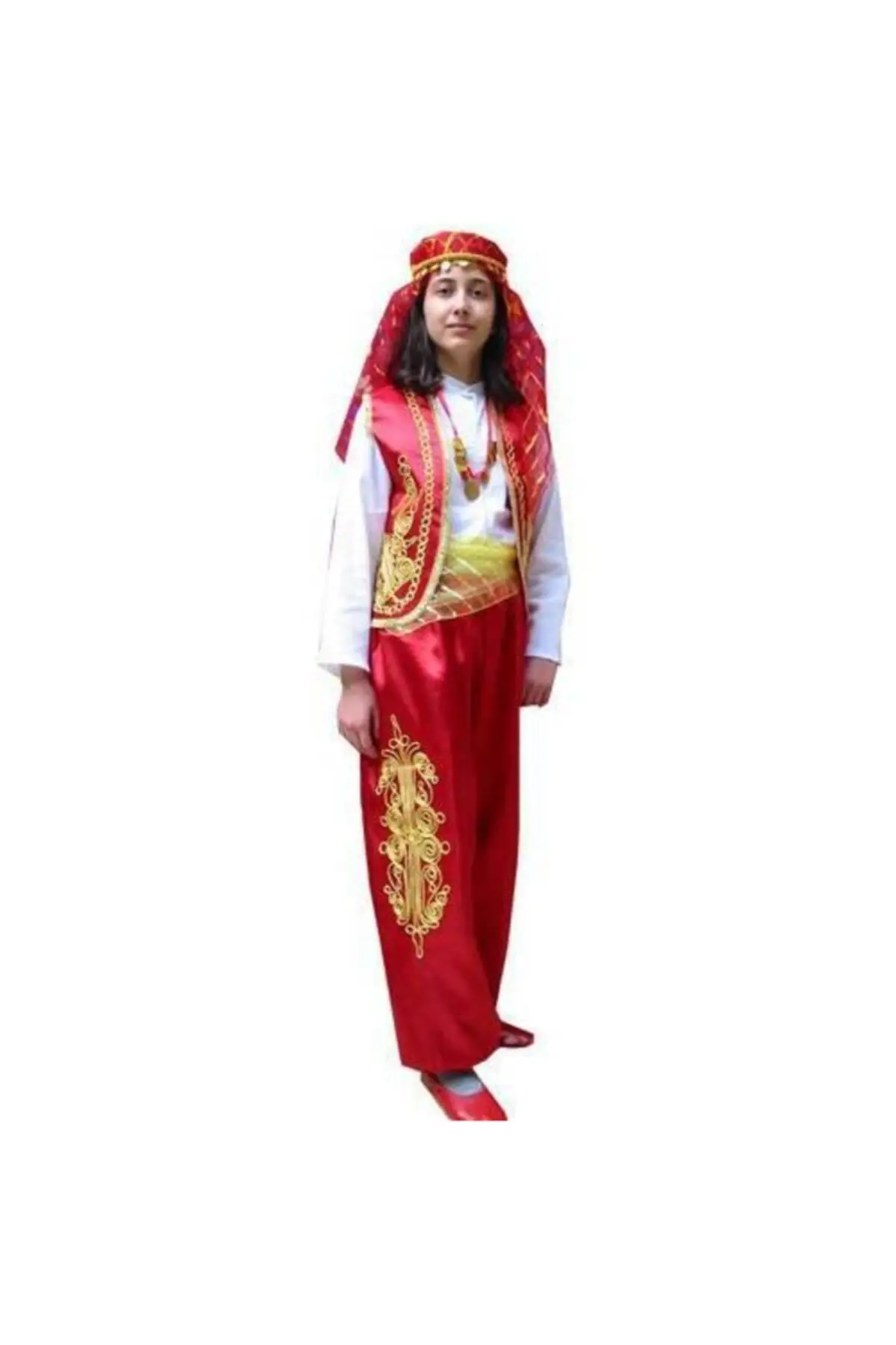 Girls' Outfit Local People's Play Costumes Authentic Clothes Special for Kids