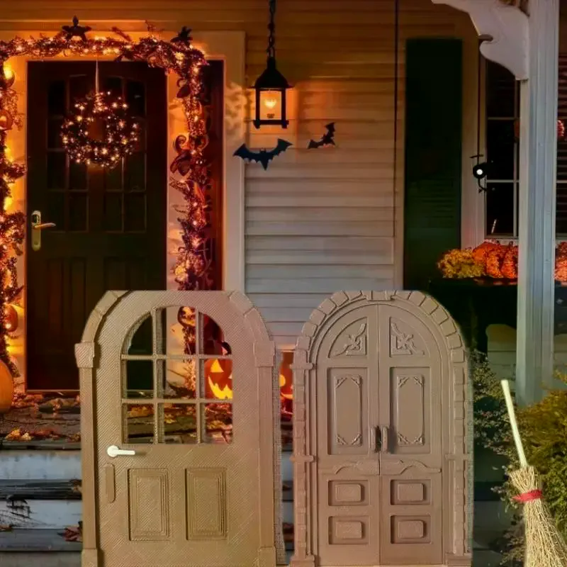 Europese stijl 1/12 simulatiedeurmodel voor poppenhuizen; Ideaal voor constructie van microscènes