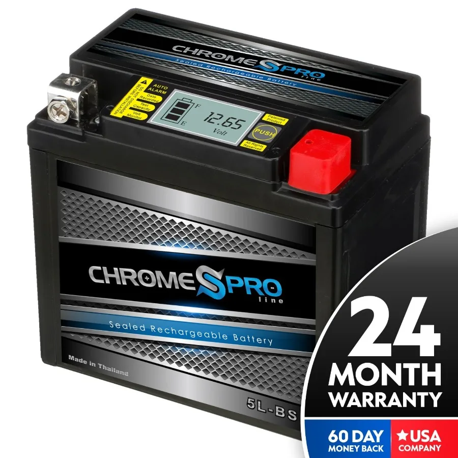 

Перезаряжаемая батарея iGel Powersports серии Chrome Pro для скутеров, высокопроизводительное долговечное энергетическое решение для Urban Comm