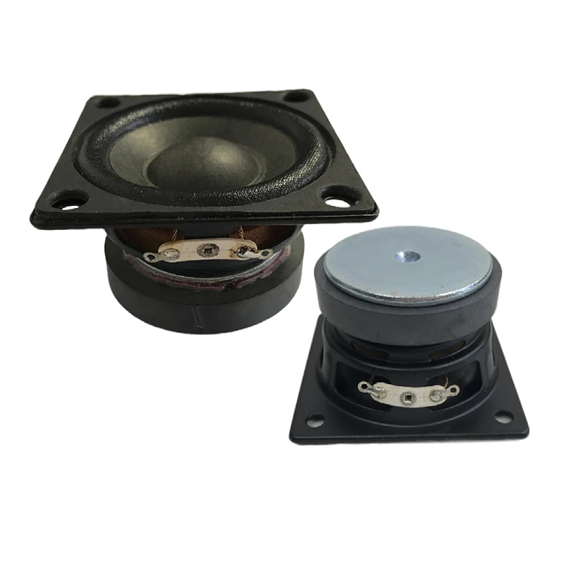 2.25 Inch Midrange Speakers 57mm square Full Range 6W 4Ohm/8Ohm optional 2.25 Inch Speaker (1pcs speaker)