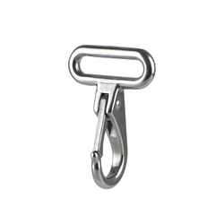 Square Ring Snap Hook 316 Stainless Steel Quick Release Snap Hook Boat Shackles for Sailing Rigging Yacht