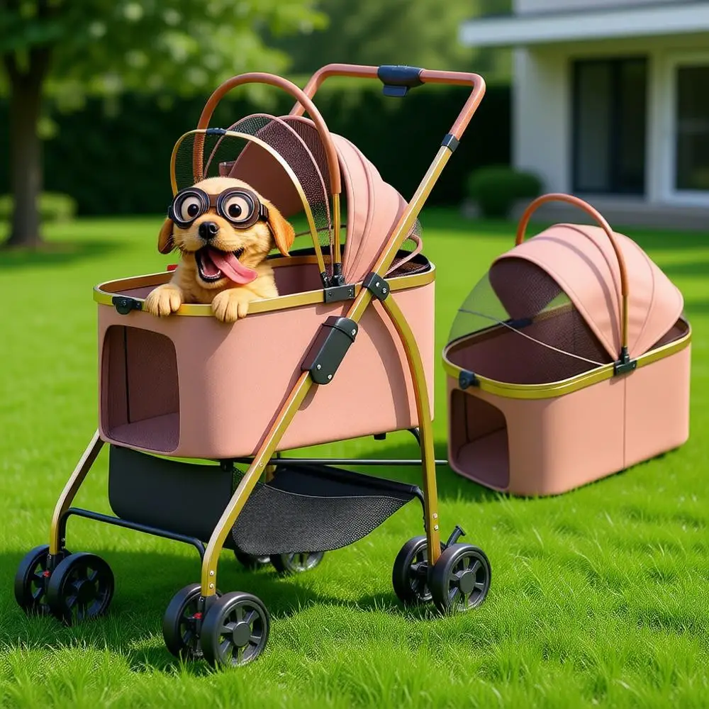 Pet Stroller For Sm…