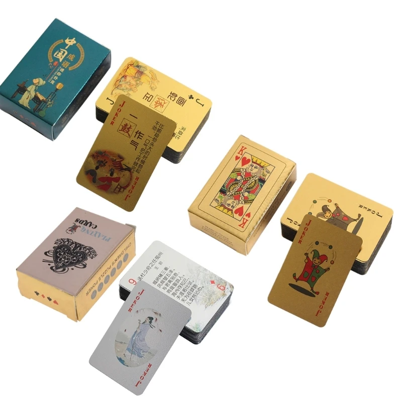 

Mini Playing Cards Miniature Dollhouse Furniture Accessories Game Playing Card Small Game Casino Deck Cards