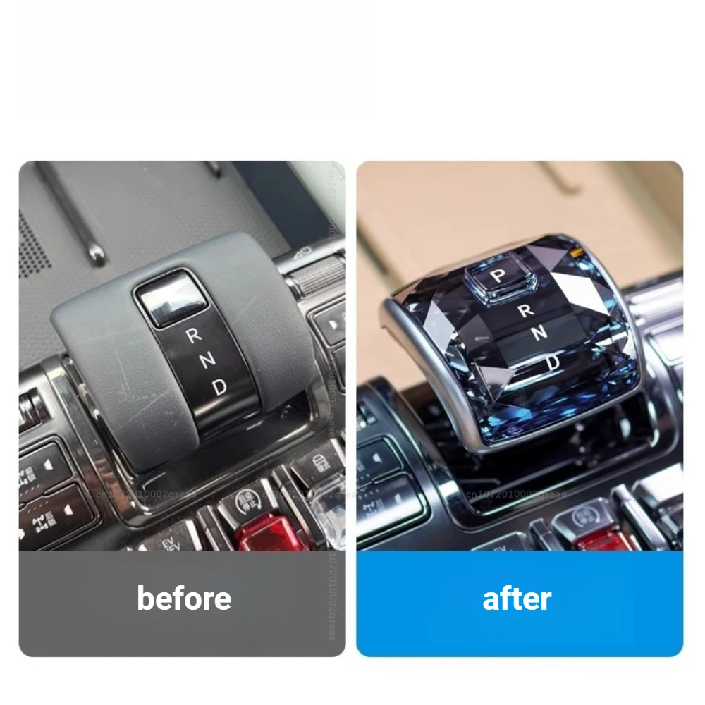 

Накладка на рычаг переключения передач (кристалл) для BYD Leopard 8/5/3 2024-2025, Shark 6 2025-2026 – Аксессуары для интерьера автомобиля