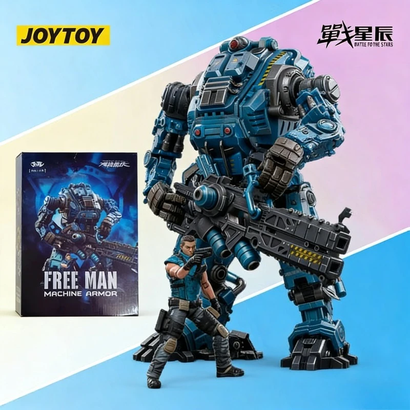 

Spot Supply JOYTOY Original 1/18 Zhan Xingchen Free Man Mecha Collectible Action Figure Toys Gifts for Boys & Collectors