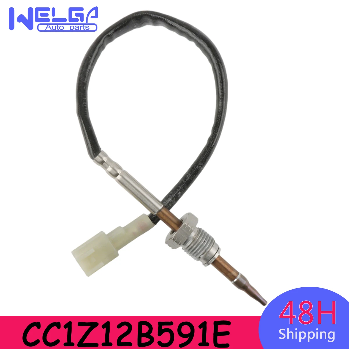 Coche ​ Accesorios ​ Sensor de temperatura EGR de oxígeno CC1Z12B591E para Ford Everest UA TEC 2015-On 2.2L/3.2L Ranger PX 3.2L Diesel Puma