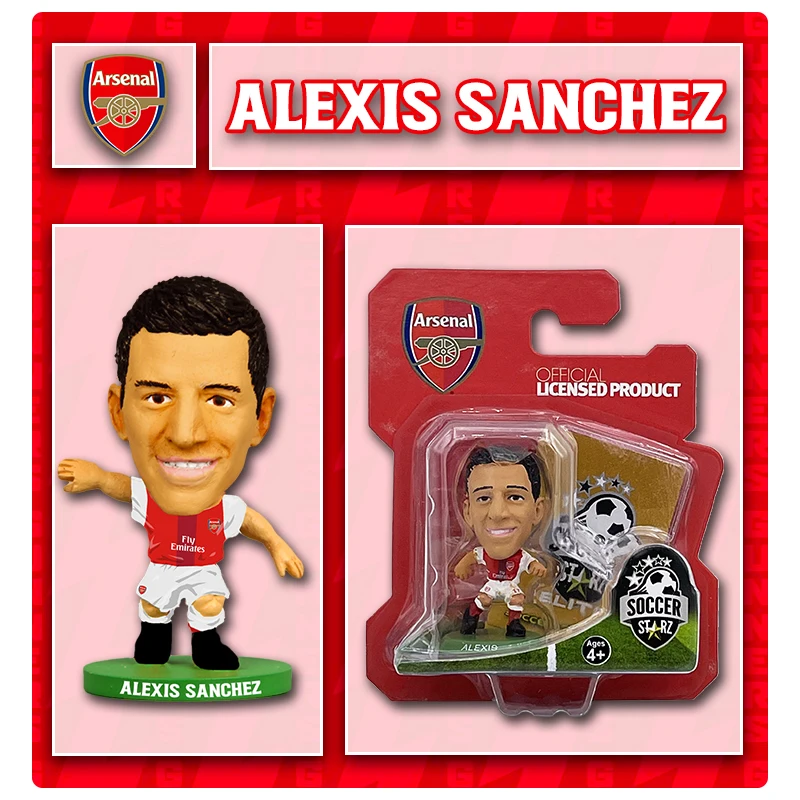 Official Arsenal F.C. Footballer’ 5cm Figures 2016-17 kit SoccerStarz model Gift