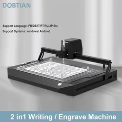 Fai da te Drawbot Pen Drawing Robot Lettering Corexy versione normale A4 A3 cornice per incisione Plotter Robot Kit supporto incisione Laser