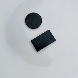 Natural Shungite Mobile Phone Sticker Crystal Schungite Pattern Reiki Stones For Cleansing Home Decoration Pendant DIY