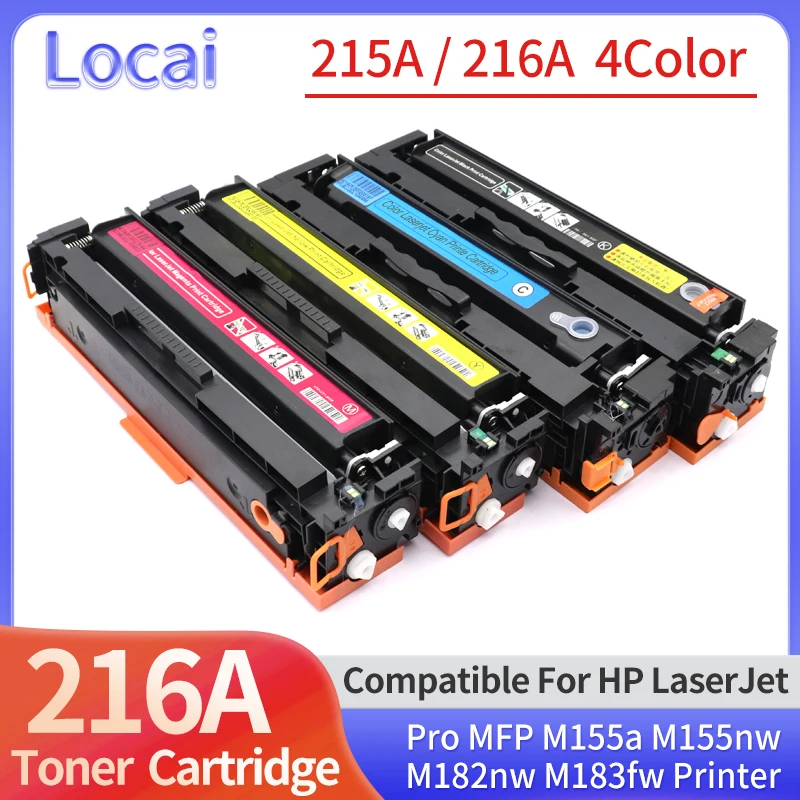 4color 216A 215A No/With chip Compatible Toner Cartridge for HP M155a M155nw MFP M182n M182nw M183 M183fw W2310A W2410A Printer