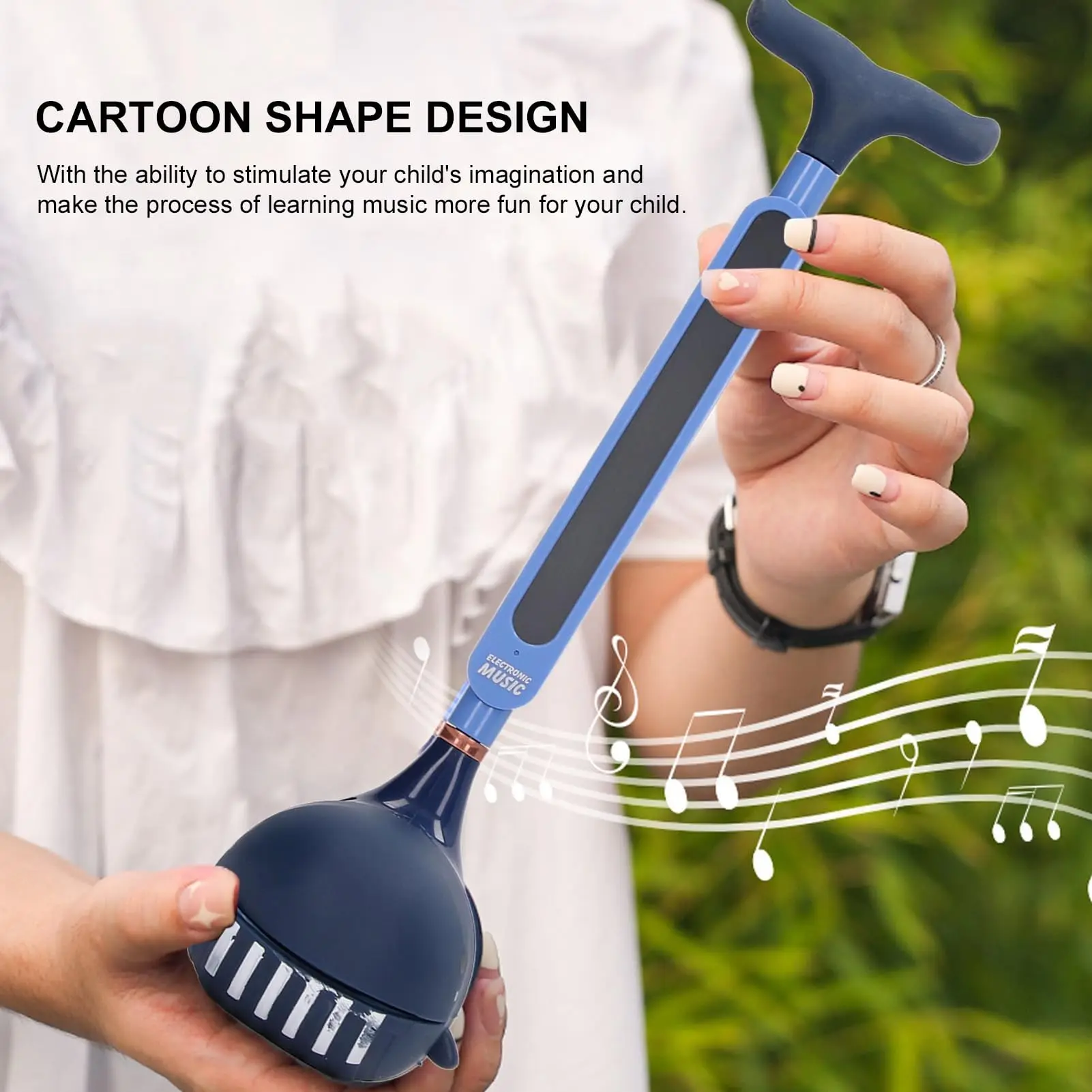Otamatone-instrumento Musical electrónico, juguete sintetizador portátil, bonito girino, Piano, música, regalo para niños, niñas, regalo de cumpleaños