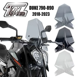 Fits For Duke790 duke890 Duke 790 DUKE 890 R 2017 2018 2019 2020 2021 2022 2023-25 Motorcycle Sports Windscreen Windshield Visor