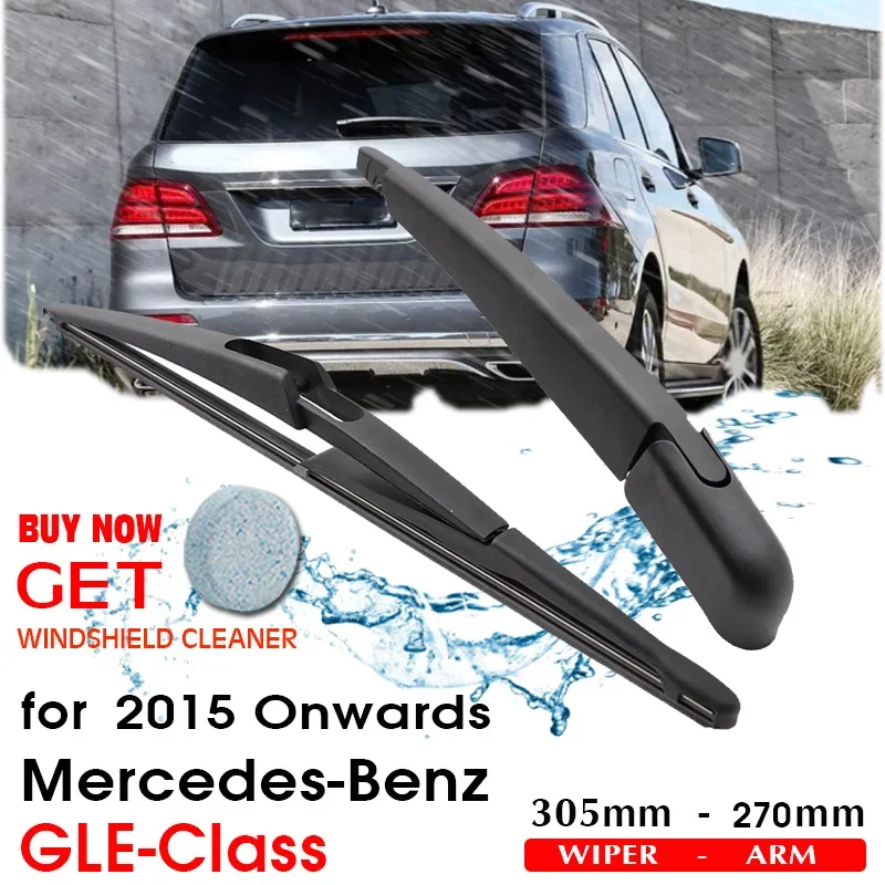 

Car Wiper Blade Rear Back Window Windscreen Windshield Wipers Auto Accessories For Mercedes-Benz GLE-Class 305mm 2015 Onwards