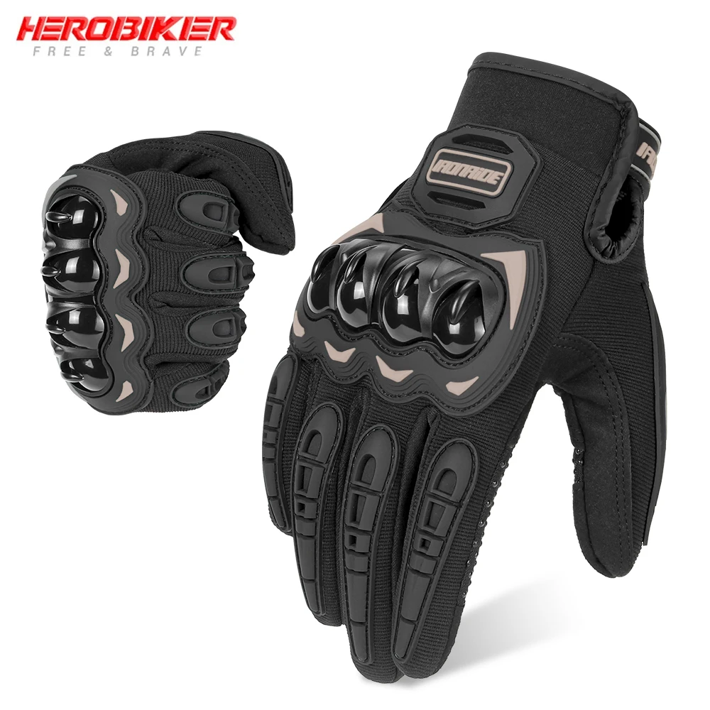 

Summer Motorcycle Gloves Men Moto Motocross Breathable Touch Screen Racing Motorbike Bicycle Protective Gears Guantes Gloves