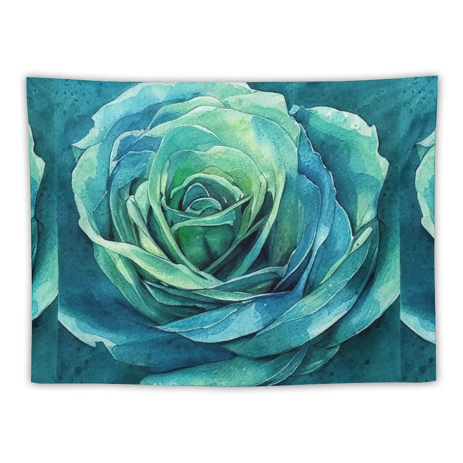 

New Blue and Green Rose Tapestry Room Decoration Things To Decorate The Room Bedroom Decoration Tapestry For Bedroom