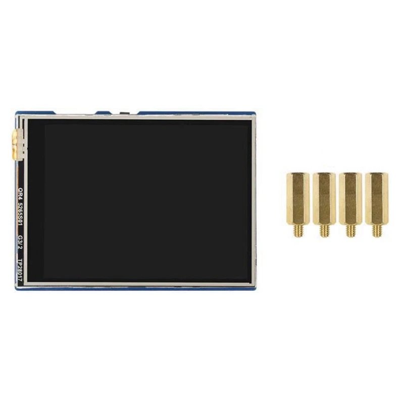 2.8-Inch 320X240 Resistive Touch Screen Display Black ABS 262K Color LCD Module Expansion Board For Raspberry Pi